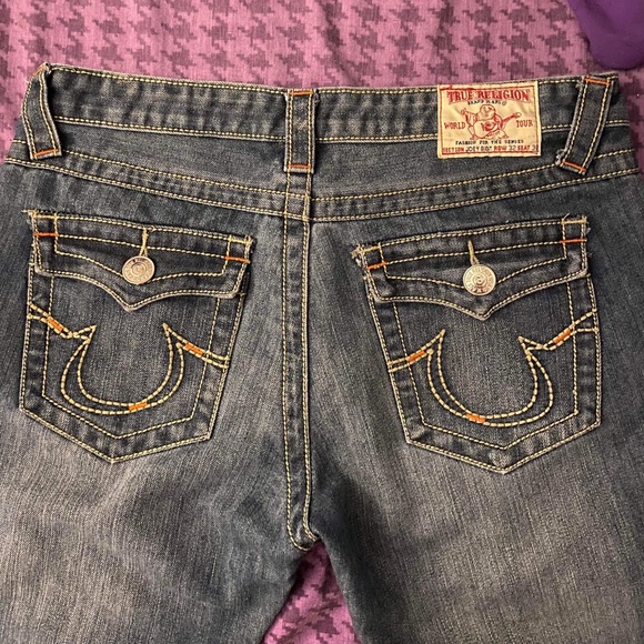 size 30 true religion denim jeans - Picture 3 of 4